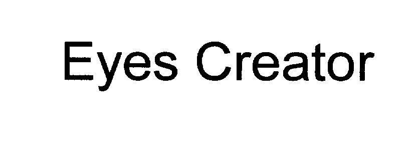 Mẫu nhãn hiệu Eyes Creator