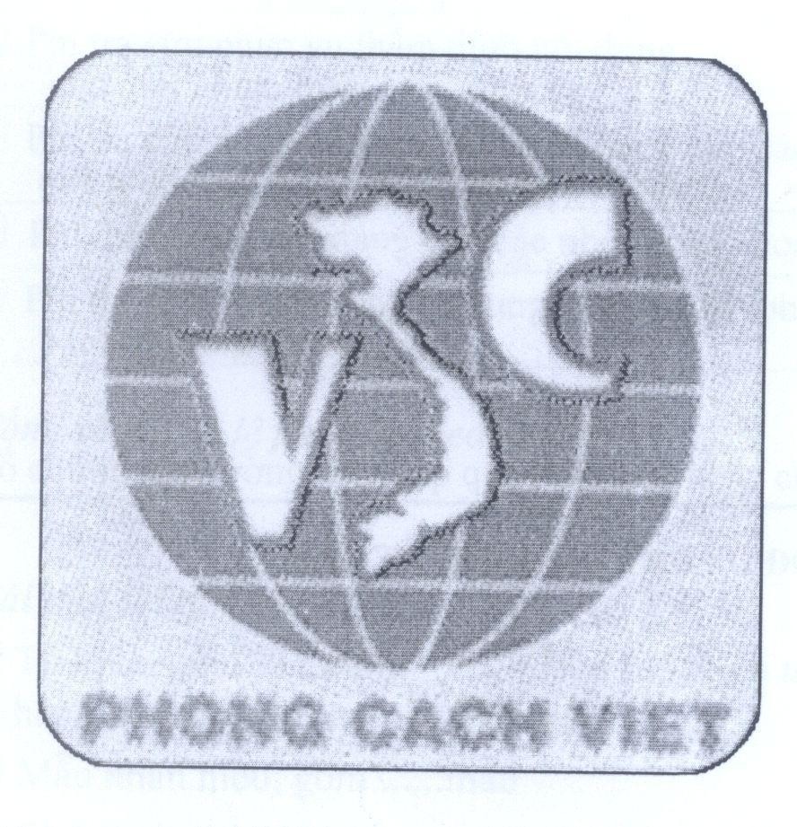 Mẫu nhãn hiệu V C PHONG CACH VIET