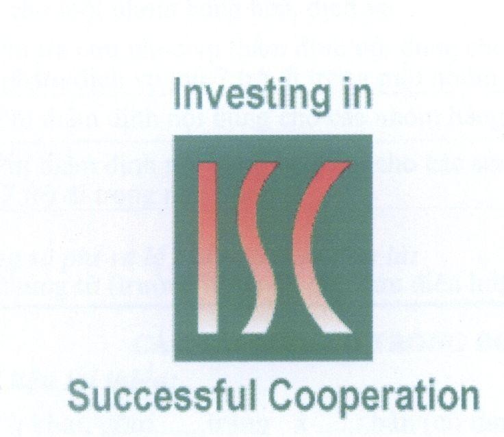 Mẫu nhãn hiệu ISC Investing in Successful Cooperation