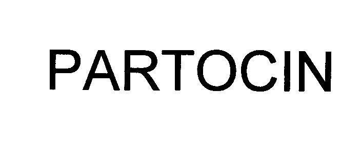 Mẫu nhãn hiệu PARTOCIN