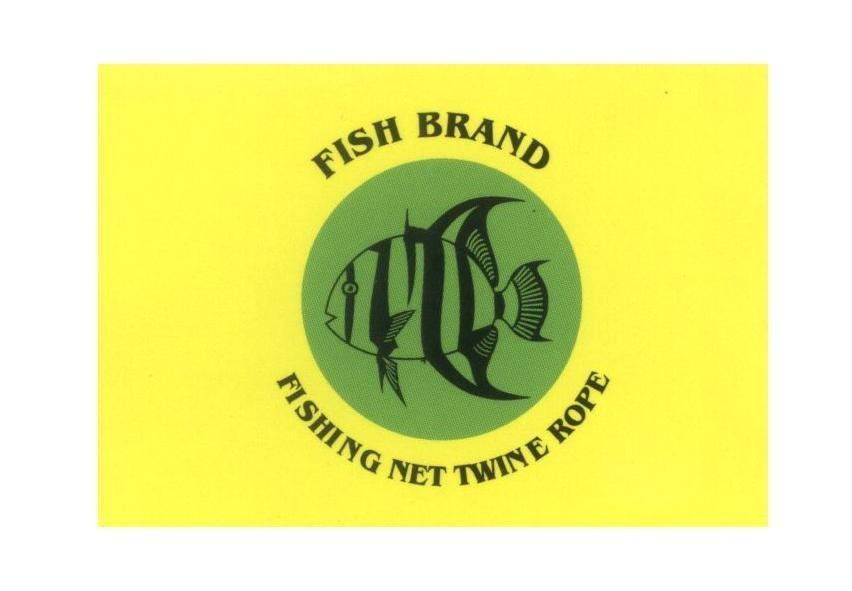 Mẫu nhãn hiệu FISH BRAND FISHING NET TWINE ROPE
