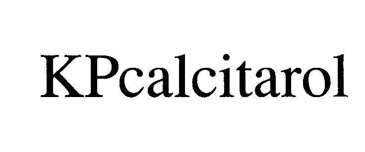 Mẫu nhãn hiệu KPcalcitarol