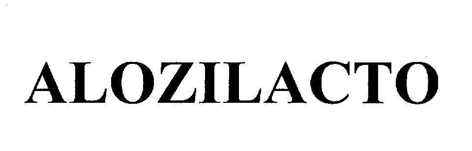 Mẫu nhãn hiệu ALOZILACTO