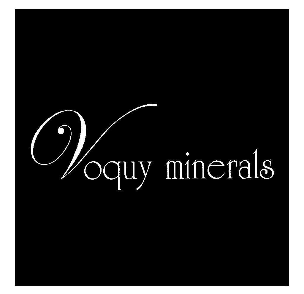 Mẫu nhãn hiệu Voquy minerals