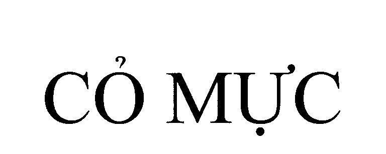 Mẫu nhãn hiệu Cỏ Mực