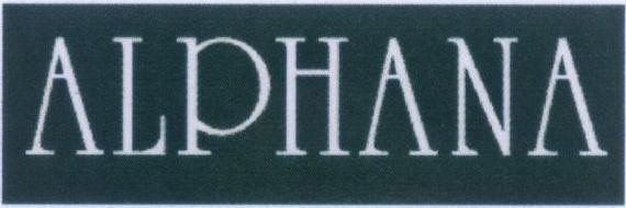 Mẫu nhãn hiệu ALPHANA