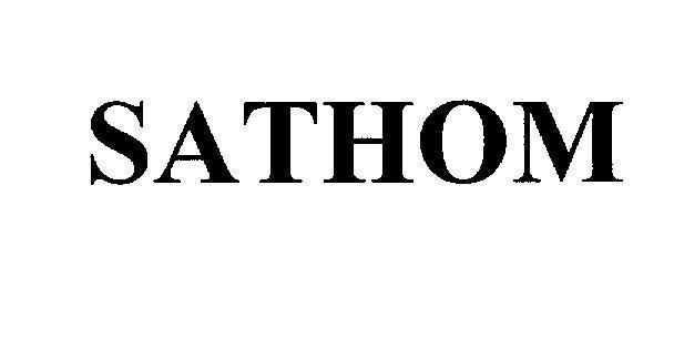 Mẫu nhãn hiệu SATHOM