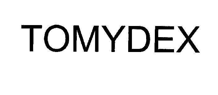 Mẫu nhãn hiệu TOMYDEX