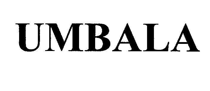 Mẫu nhãn hiệu UMBALA
