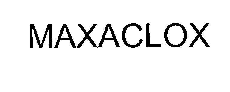 Mẫu nhãn hiệu MAXACLOX