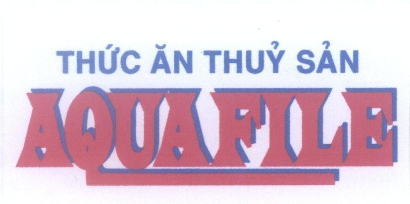 Mẫu nhãn hiệu AQUAFILE Thức ăn Thủy Sản