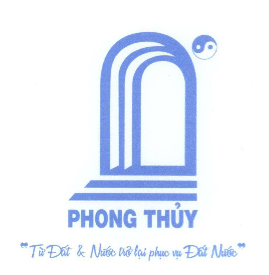 Mẫu nhãn hiệu Phong Thuỷ "Từ Đất & Nước trở lại phục vụ Đất Nước"
