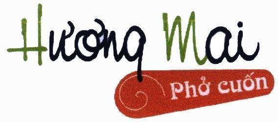 Mẫu nhãn hiệu Hương mai Phở cuốn