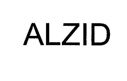 Mẫu nhãn hiệu ALZID