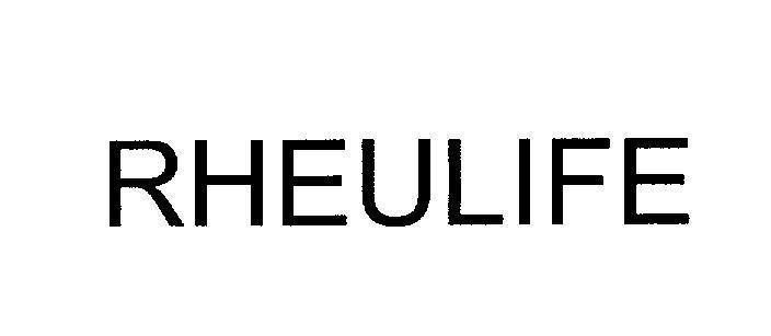 Mẫu nhãn hiệu RHEULIFE