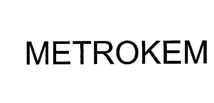 Mẫu nhãn hiệu METROKEM