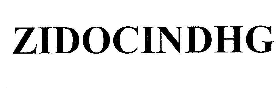 Mẫu nhãn hiệu ZIDOCINDHG
