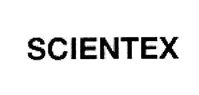 Mẫu nhãn hiệu SCIENTEX