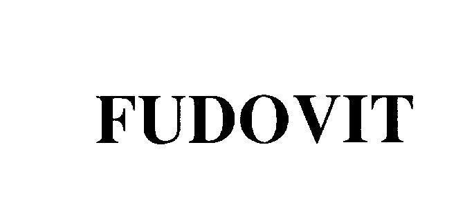Mẫu nhãn hiệu FUDOVIT