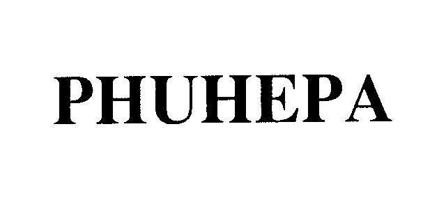 Mẫu nhãn hiệu PHUHEPA