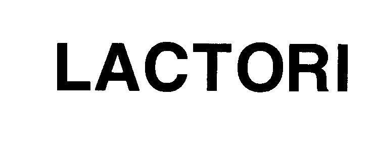 Mẫu nhãn hiệu LACTORI