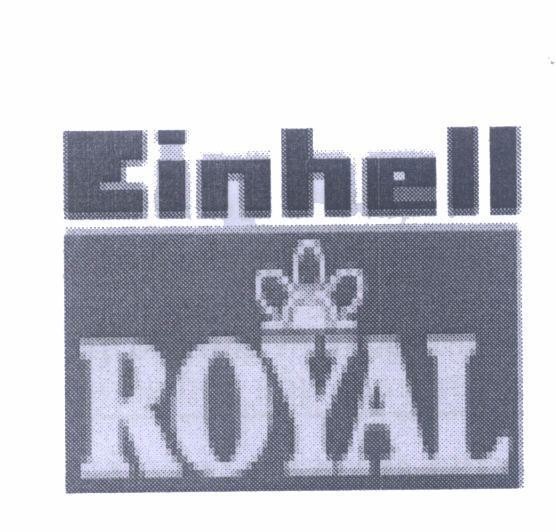 Mẫu nhãn hiệu Einhell ROYAL
