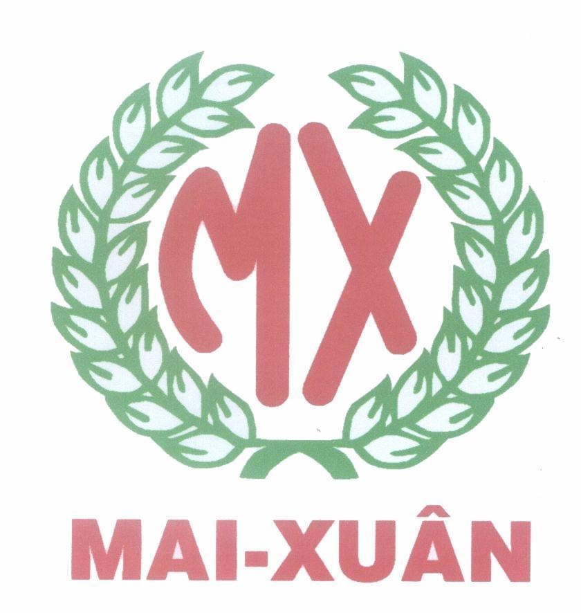 Mẫu nhãn hiệu MX Mai - Xuân