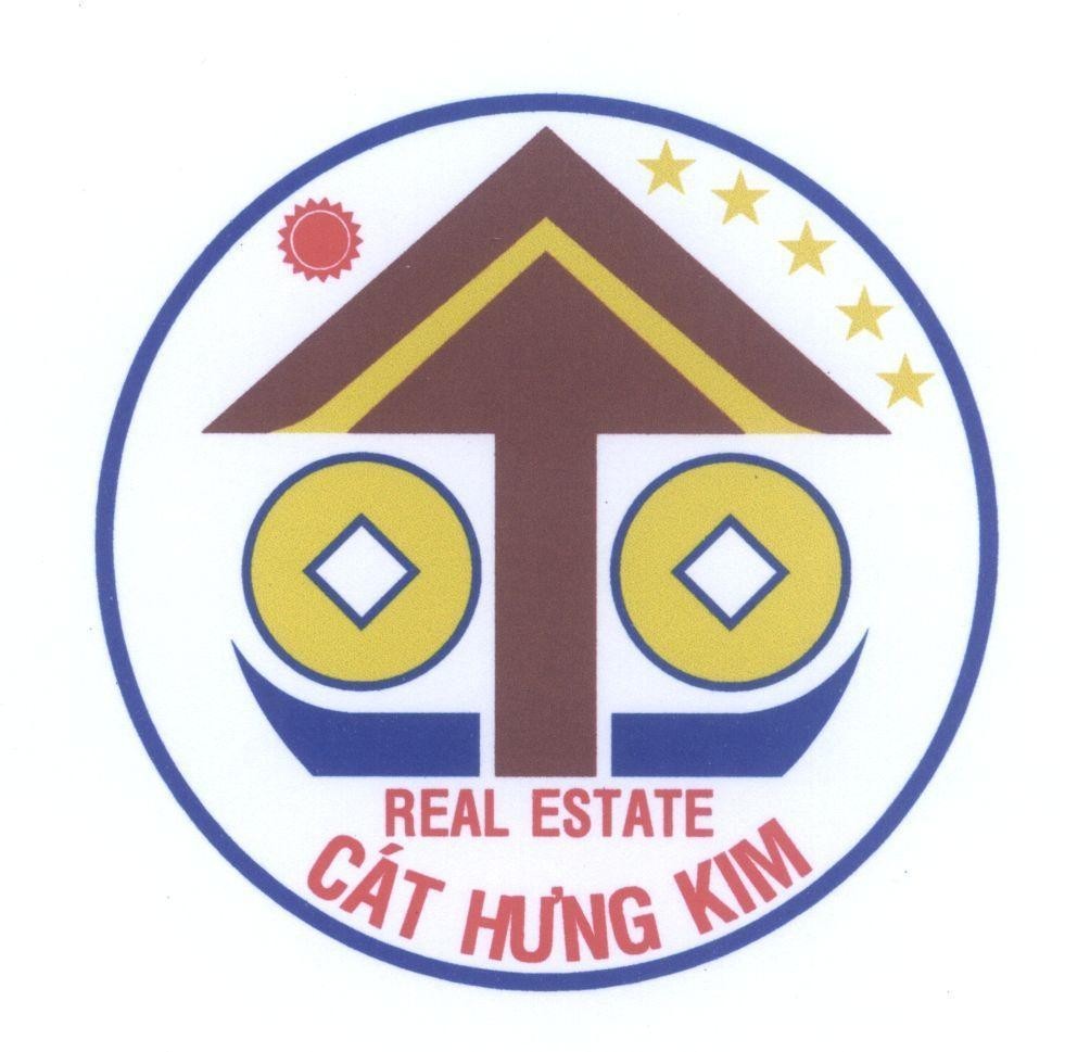 Mẫu nhãn hiệu REAL ESTATE Cát Hưng Kim