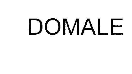 Mẫu nhãn hiệu DOMALE