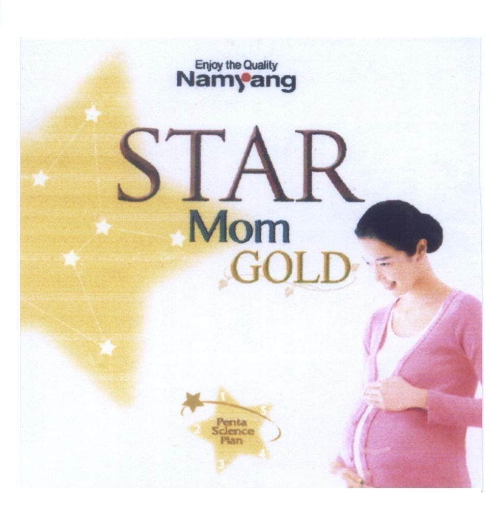 Mẫu nhãn hiệu Namyang STAR Mom GOLD Enjoy the Quality Penta Science Plan
