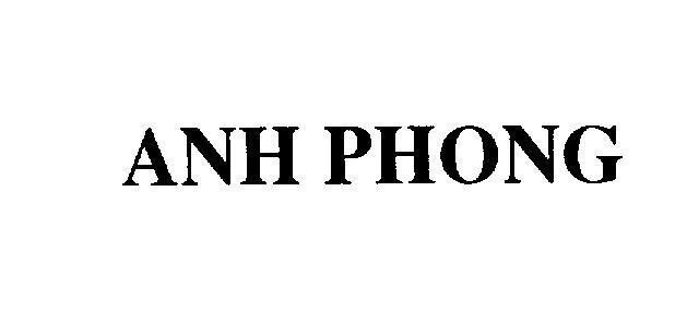 Mẫu nhãn hiệu ANH PHONG