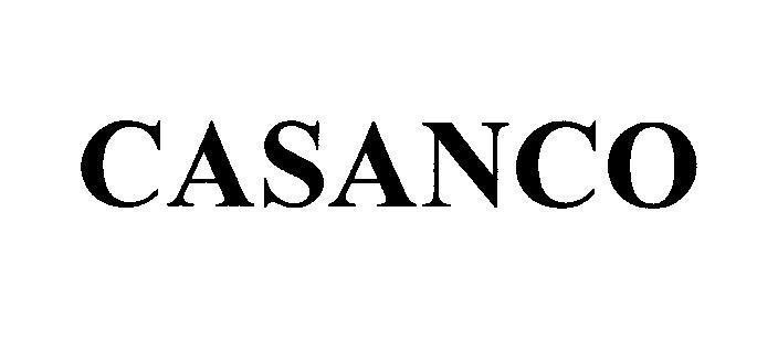 Mẫu nhãn hiệu CASANCO