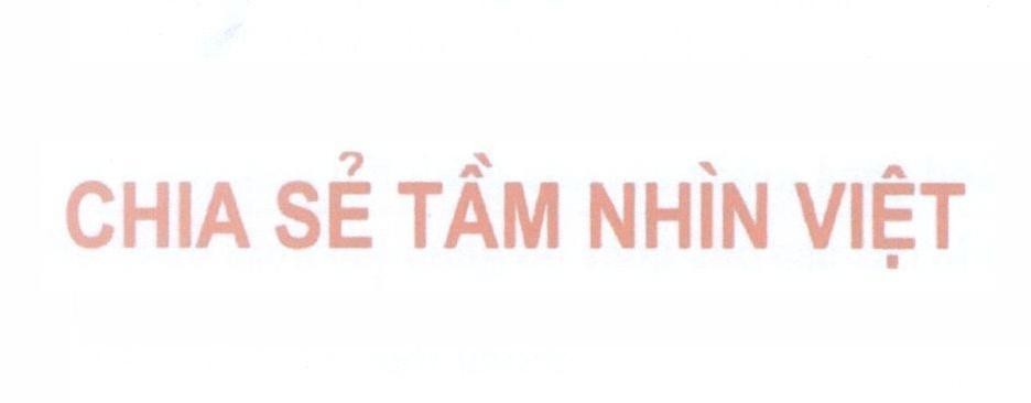Mẫu nhãn hiệu Chia Sẻ Tầm Nhìn Việt