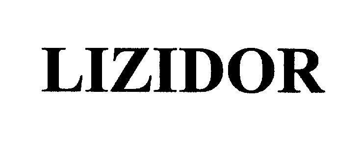 Mẫu nhãn hiệu LIZIDOR