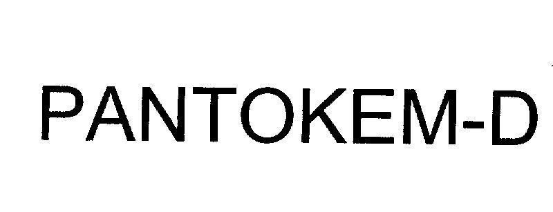Mẫu nhãn hiệu PANTOKEM-D