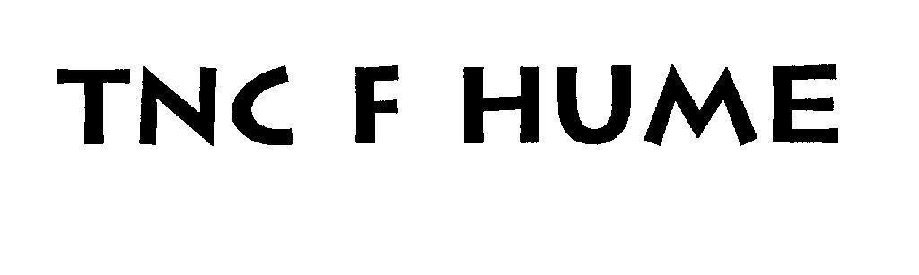 Mẫu nhãn hiệu TNC F HUME