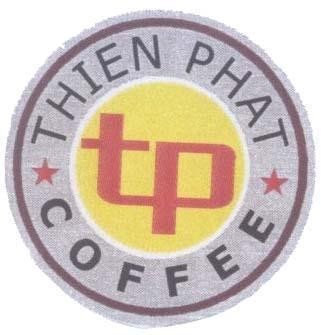 Mẫu nhãn hiệu TP THIEN PHAT COFFEE
