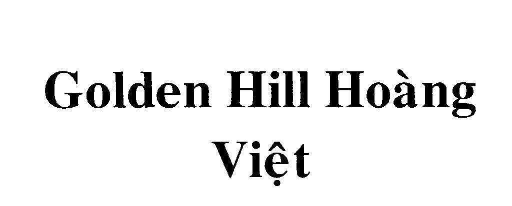Mẫu nhãn hiệu Golden Hill Hoàng Việt