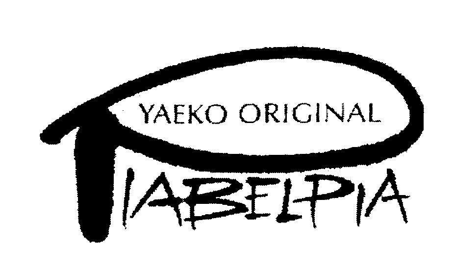 Mẫu nhãn hiệu PIABELPIA YAEKO ORIGINAL