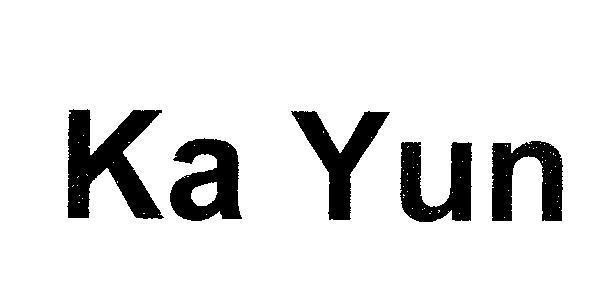 Mẫu nhãn hiệu Ka Yun