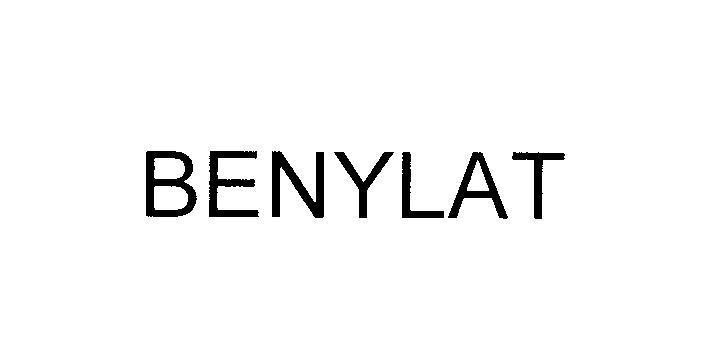 Mẫu nhãn hiệu BENYLAT