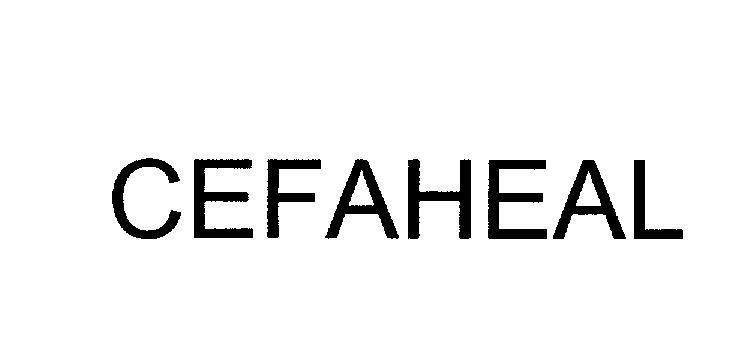 Mẫu nhãn hiệu CEFAHEAL