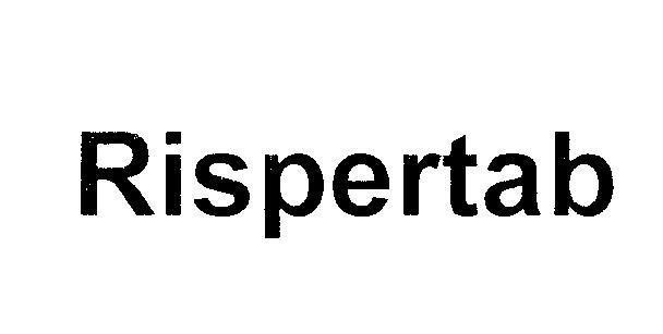 Mẫu nhãn hiệu Rispertab