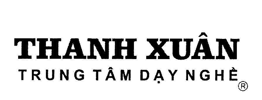 Mẫu nhãn hiệu Thanh Xuân Trung Tâm Dạy Nghề