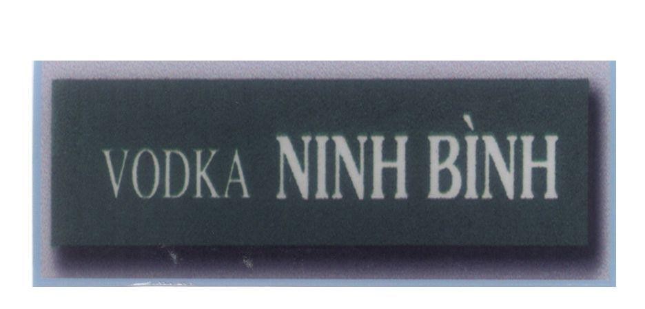Mẫu nhãn hiệu VODKA Ninh Bình