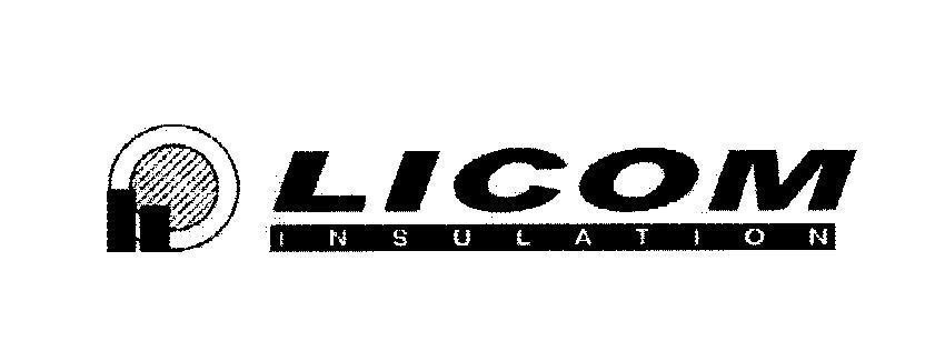 Mẫu nhãn hiệu LICOM INSULATION