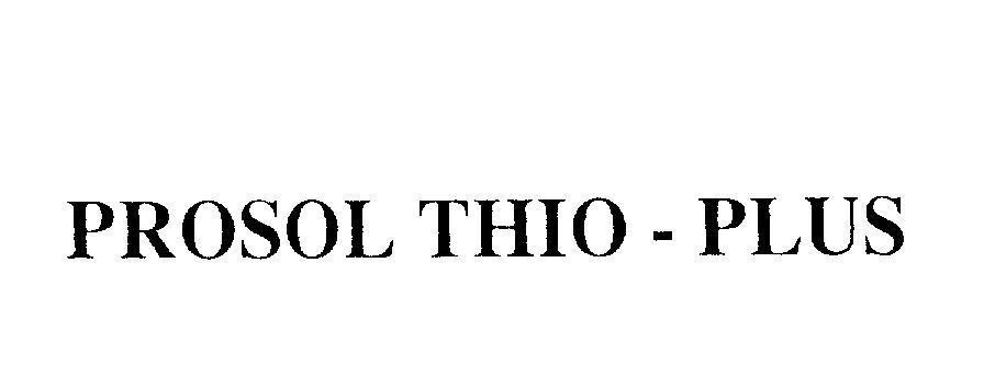 Mẫu nhãn hiệu PROSOL THIO - PLUS