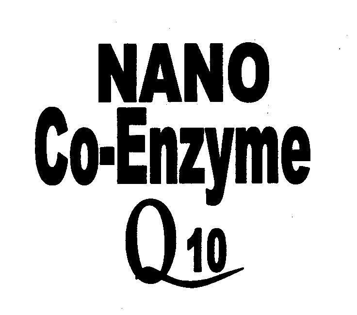 Mẫu nhãn hiệu NANO Co-Enzyme Q10