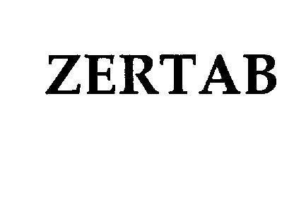 Mẫu nhãn hiệu ZERTAB