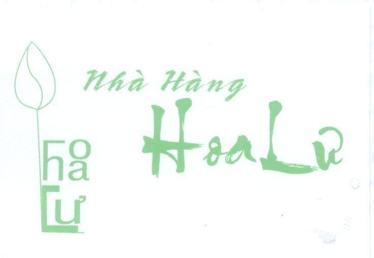 Mẫu nhãn hiệu Nhà Hàng Hoa Lư